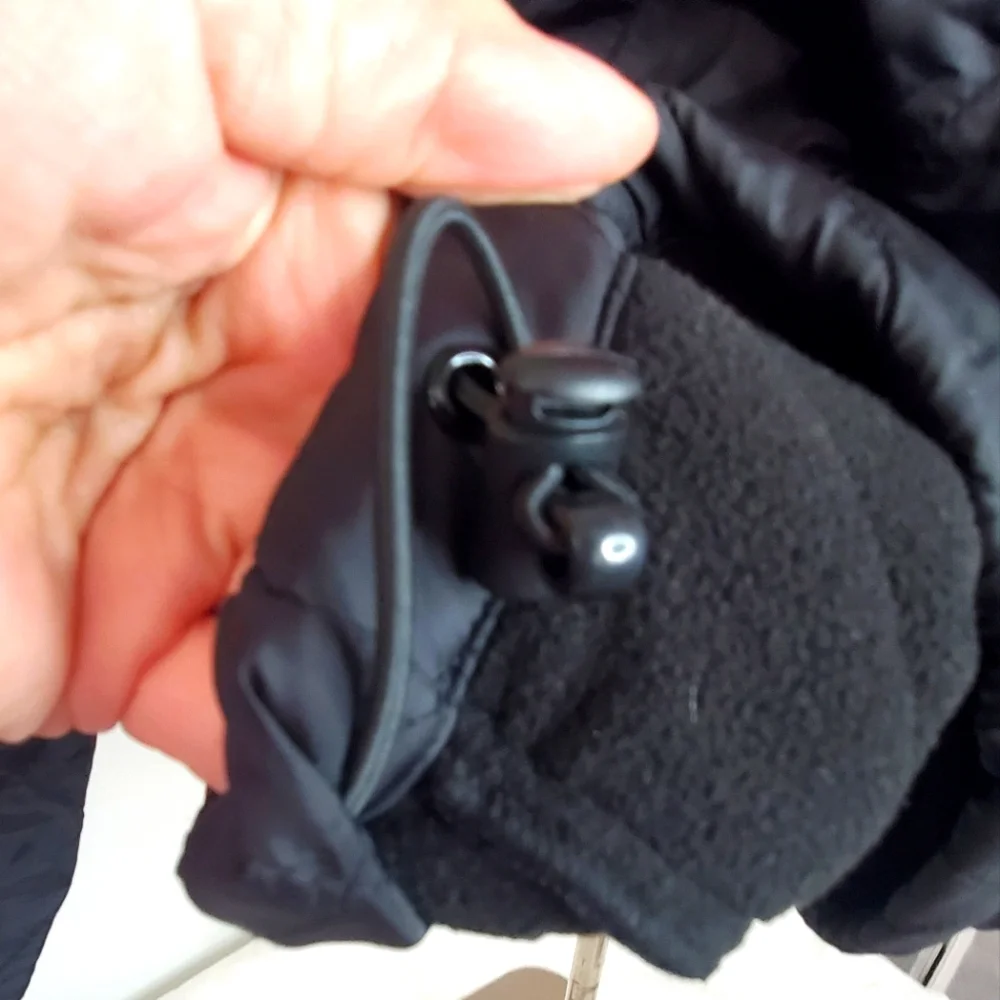 🔥HostPick🔥SUPREME Men's size M Micro down half zip pullover black jacket - Picture 10 of 15